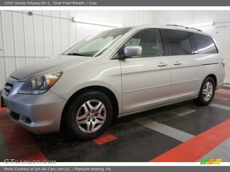 Silver Pearl Metallic / Gray 2005 Honda Odyssey EX-L