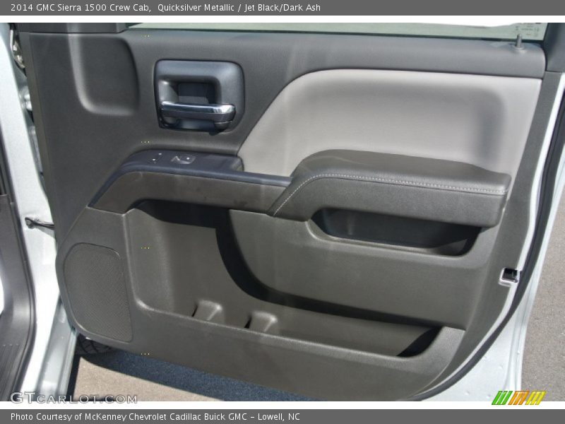 Quicksilver Metallic / Jet Black/Dark Ash 2014 GMC Sierra 1500 Crew Cab