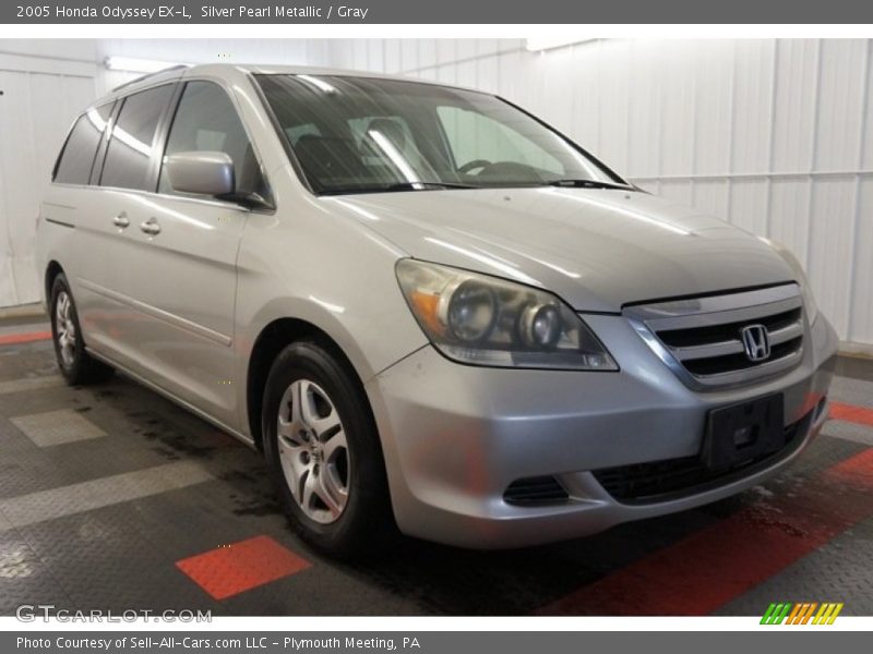 Silver Pearl Metallic / Gray 2005 Honda Odyssey EX-L