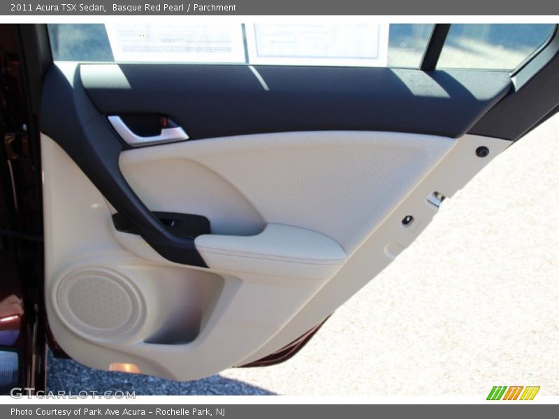 Basque Red Pearl / Parchment 2011 Acura TSX Sedan