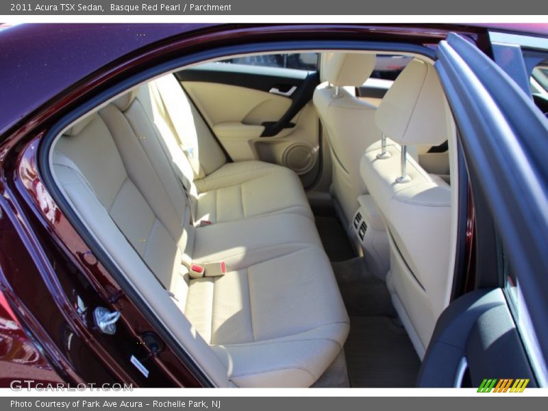 Basque Red Pearl / Parchment 2011 Acura TSX Sedan