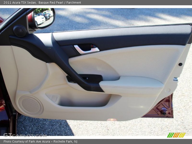 Basque Red Pearl / Parchment 2011 Acura TSX Sedan