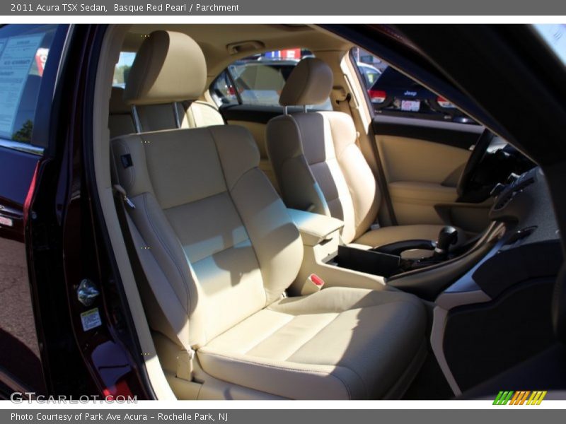 Basque Red Pearl / Parchment 2011 Acura TSX Sedan