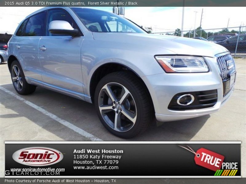 Florett Silver Metallic / Black 2015 Audi Q5 3.0 TDI Premium Plus quattro