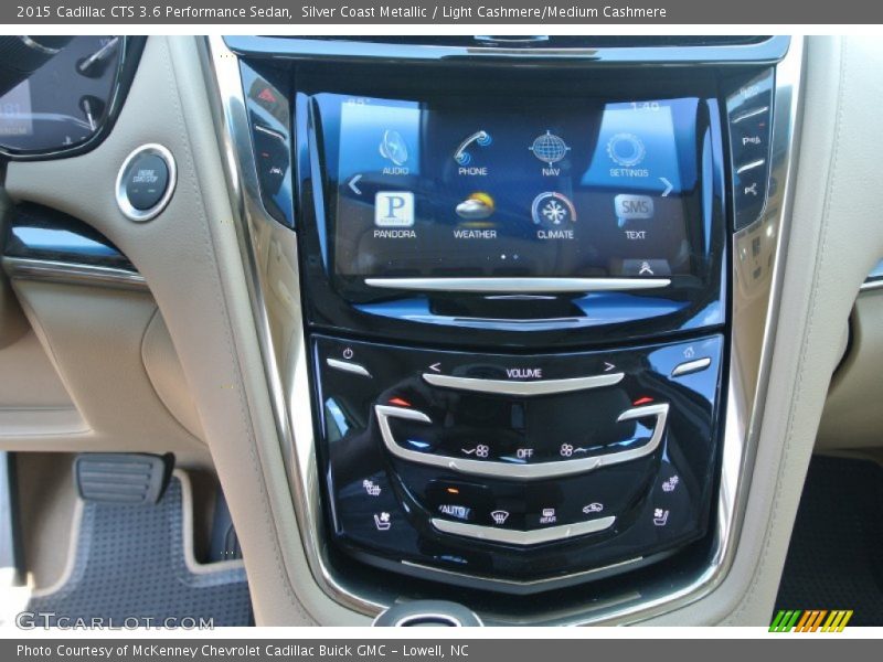 Controls of 2015 CTS 3.6 Performance Sedan