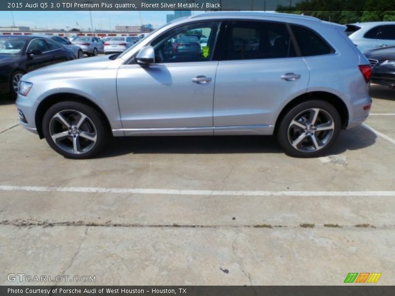 Florett Silver Metallic / Black 2015 Audi Q5 3.0 TDI Premium Plus quattro