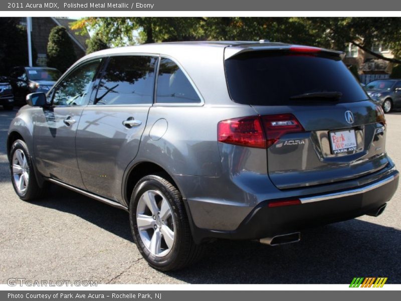 Polished Metal Metallic / Ebony 2011 Acura MDX