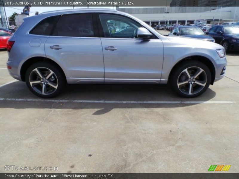 Florett Silver Metallic / Black 2015 Audi Q5 3.0 TDI Premium Plus quattro
