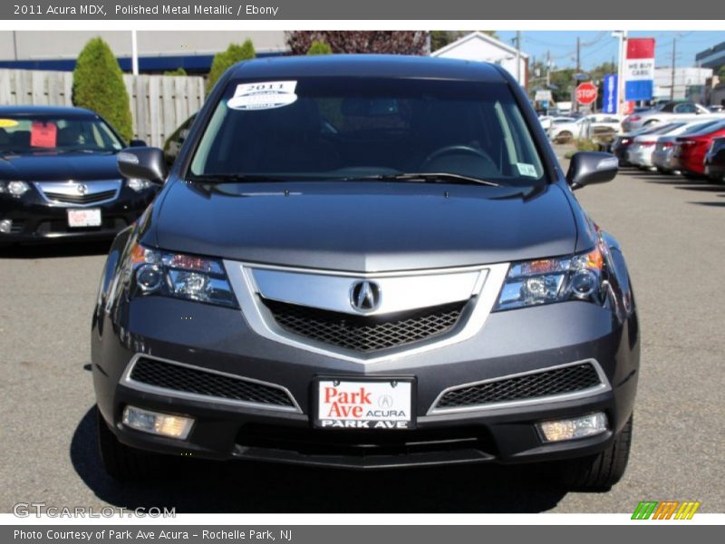 Polished Metal Metallic / Ebony 2011 Acura MDX