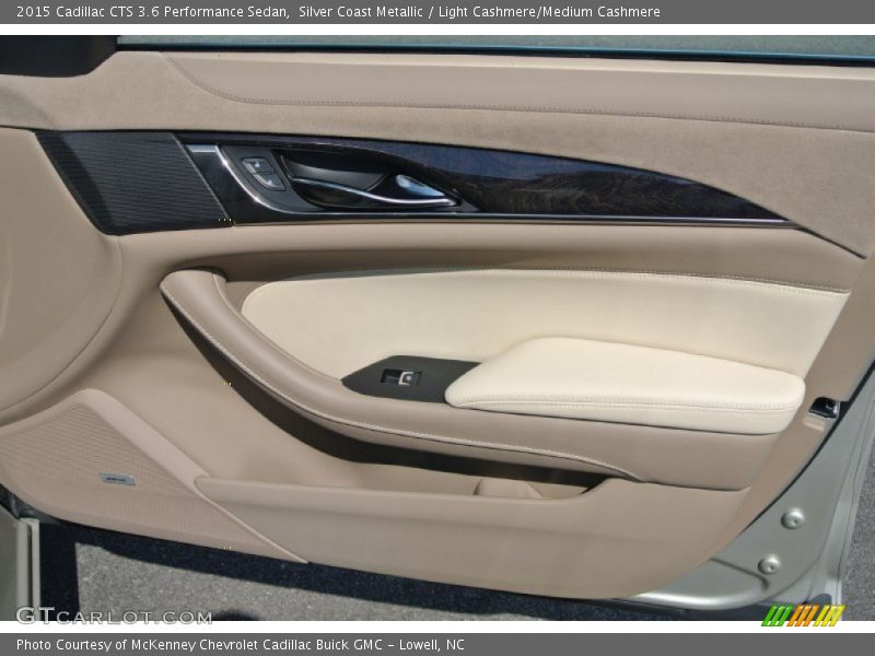 Silver Coast Metallic / Light Cashmere/Medium Cashmere 2015 Cadillac CTS 3.6 Performance Sedan