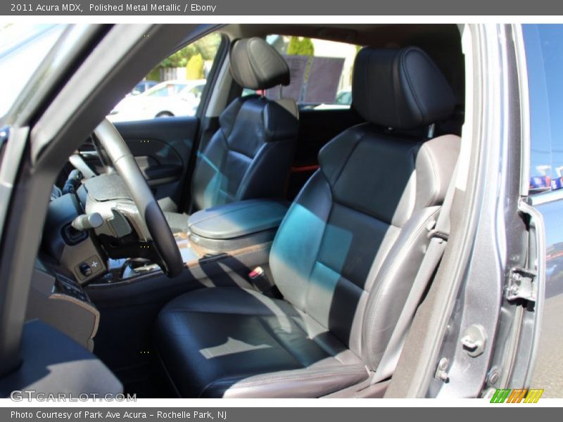 Polished Metal Metallic / Ebony 2011 Acura MDX