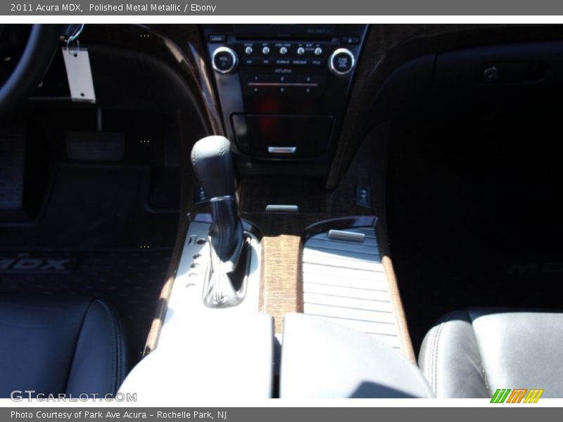 Polished Metal Metallic / Ebony 2011 Acura MDX