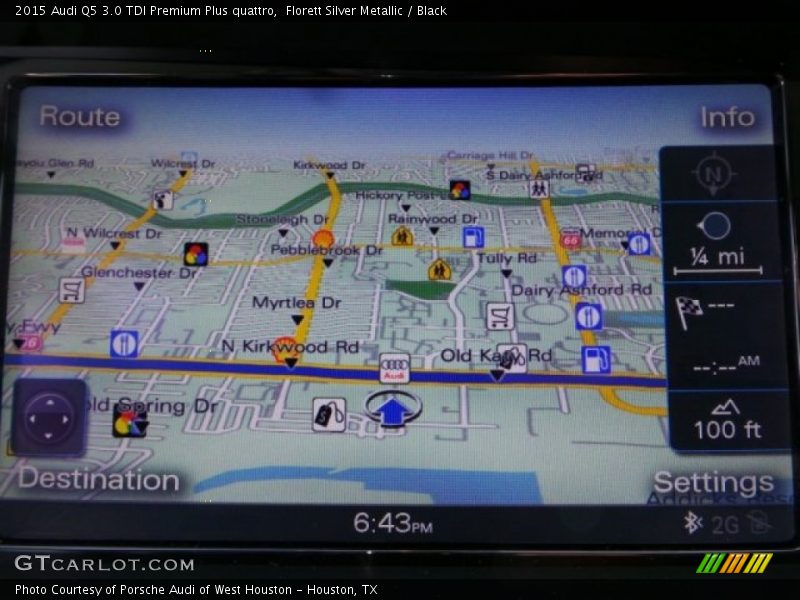 Florett Silver Metallic / Black 2015 Audi Q5 3.0 TDI Premium Plus quattro