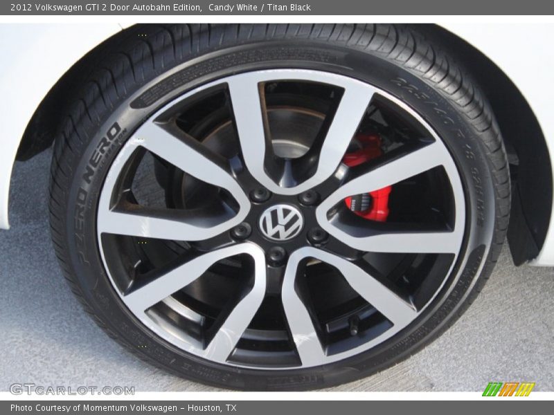 Candy White / Titan Black 2012 Volkswagen GTI 2 Door Autobahn Edition