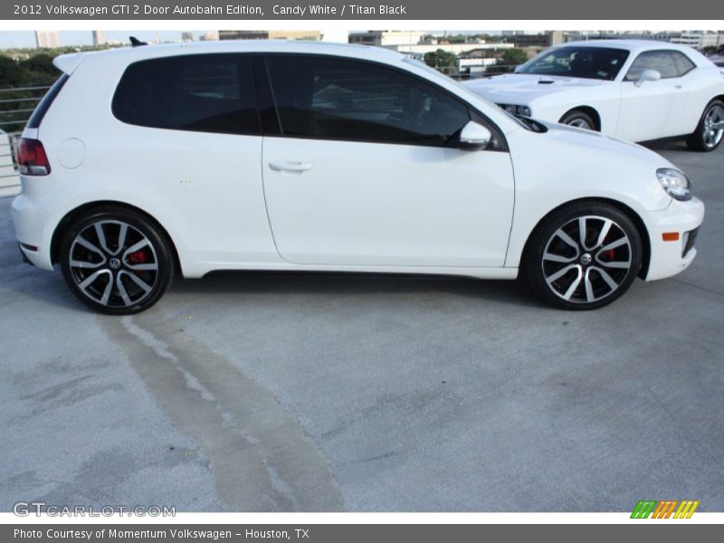 Candy White / Titan Black 2012 Volkswagen GTI 2 Door Autobahn Edition