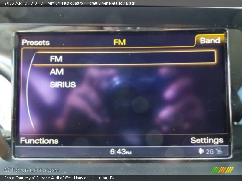 Florett Silver Metallic / Black 2015 Audi Q5 3.0 TDI Premium Plus quattro