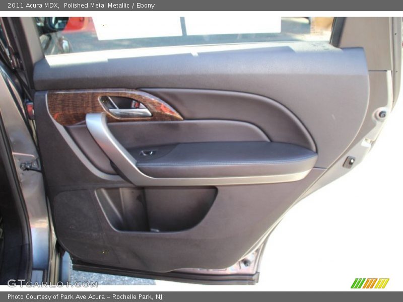 Polished Metal Metallic / Ebony 2011 Acura MDX