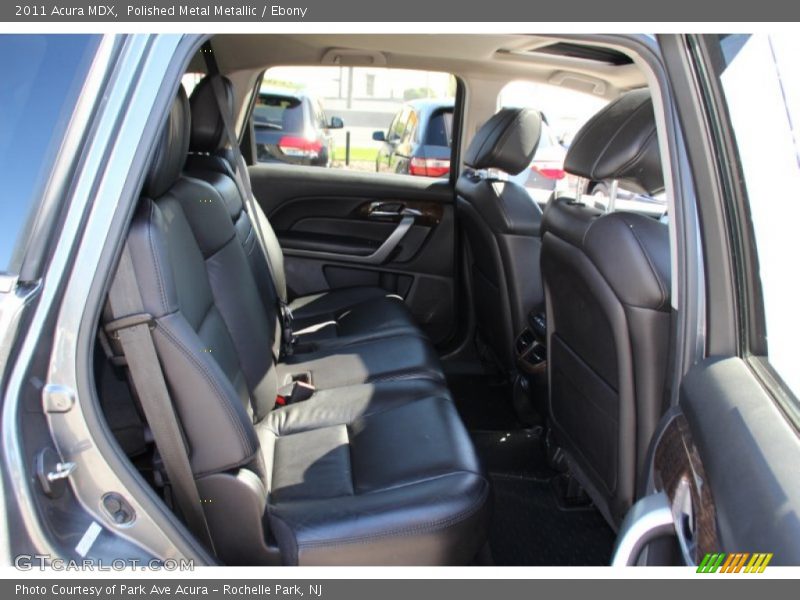 Polished Metal Metallic / Ebony 2011 Acura MDX