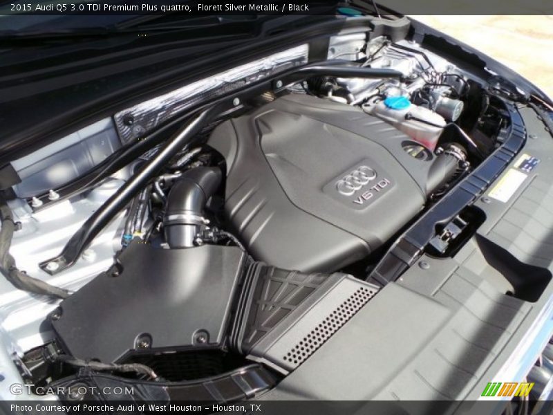 Florett Silver Metallic / Black 2015 Audi Q5 3.0 TDI Premium Plus quattro