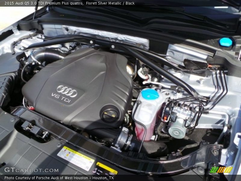 Florett Silver Metallic / Black 2015 Audi Q5 3.0 TDI Premium Plus quattro