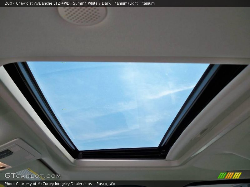 Summit White / Dark Titanium/Light Titanium 2007 Chevrolet Avalanche LTZ 4WD