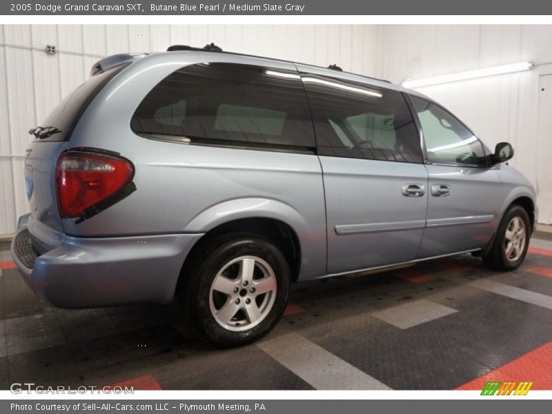 Butane Blue Pearl / Medium Slate Gray 2005 Dodge Grand Caravan SXT