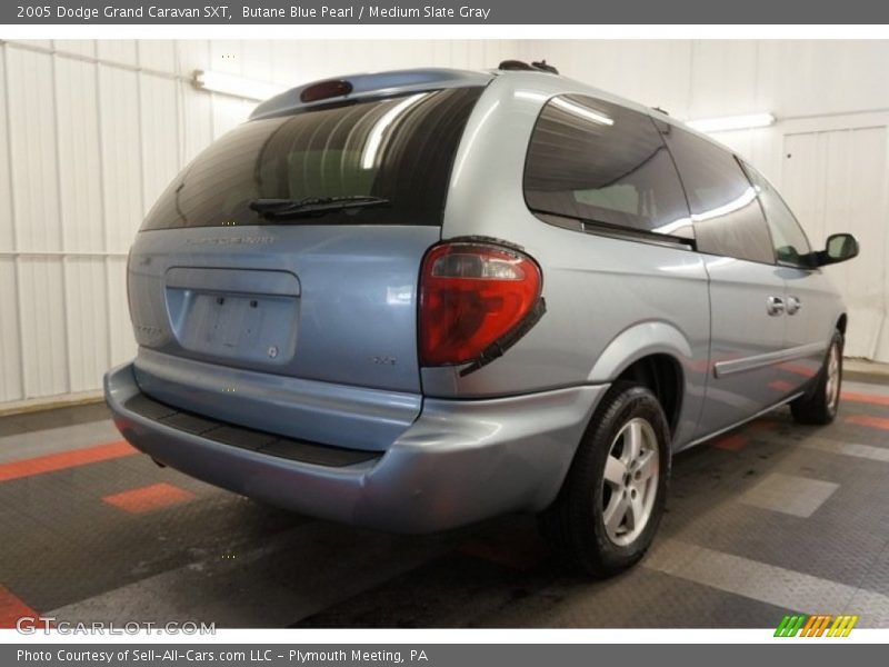 Butane Blue Pearl / Medium Slate Gray 2005 Dodge Grand Caravan SXT