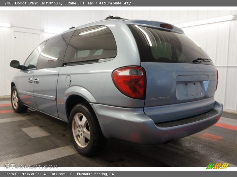 Butane Blue Pearl / Medium Slate Gray 2005 Dodge Grand Caravan SXT