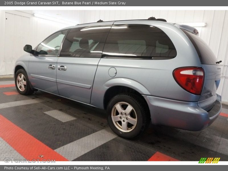 Butane Blue Pearl / Medium Slate Gray 2005 Dodge Grand Caravan SXT
