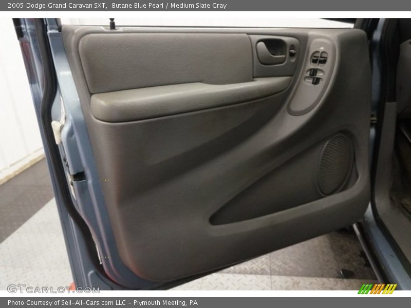 Butane Blue Pearl / Medium Slate Gray 2005 Dodge Grand Caravan SXT