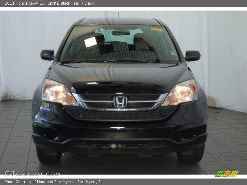 Crystal Black Pearl / Black 2011 Honda CR-V LX