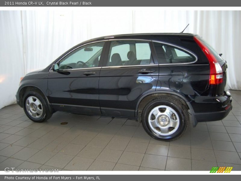 Crystal Black Pearl / Black 2011 Honda CR-V LX