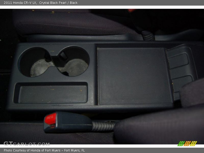Crystal Black Pearl / Black 2011 Honda CR-V LX