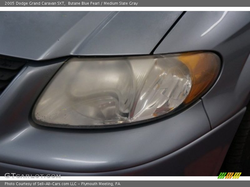 Butane Blue Pearl / Medium Slate Gray 2005 Dodge Grand Caravan SXT