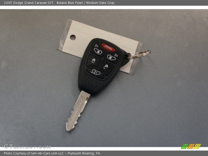 Butane Blue Pearl / Medium Slate Gray 2005 Dodge Grand Caravan SXT