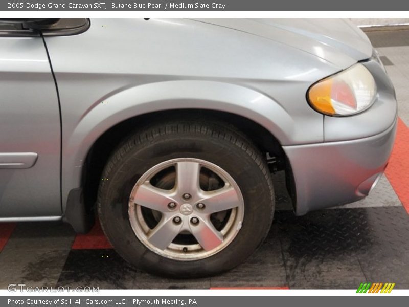 Butane Blue Pearl / Medium Slate Gray 2005 Dodge Grand Caravan SXT