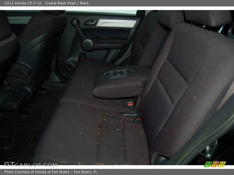 Crystal Black Pearl / Black 2011 Honda CR-V LX
