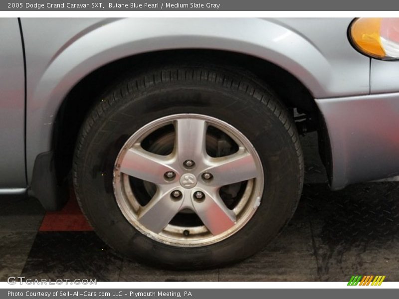 Butane Blue Pearl / Medium Slate Gray 2005 Dodge Grand Caravan SXT