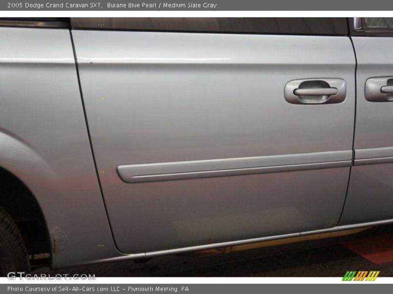 Butane Blue Pearl / Medium Slate Gray 2005 Dodge Grand Caravan SXT