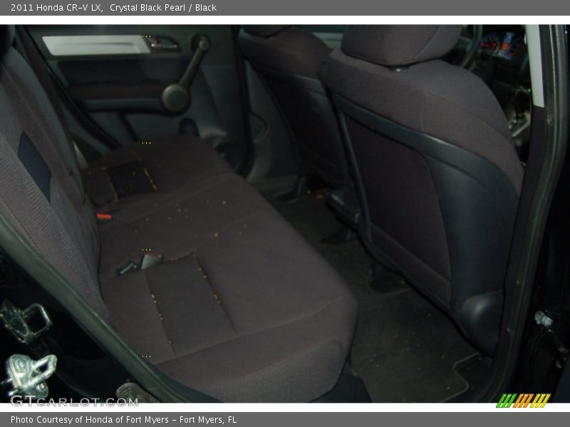 Crystal Black Pearl / Black 2011 Honda CR-V LX