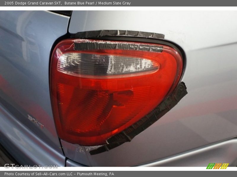 Butane Blue Pearl / Medium Slate Gray 2005 Dodge Grand Caravan SXT