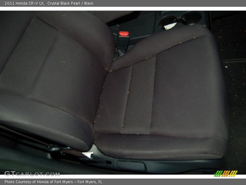 Crystal Black Pearl / Black 2011 Honda CR-V LX