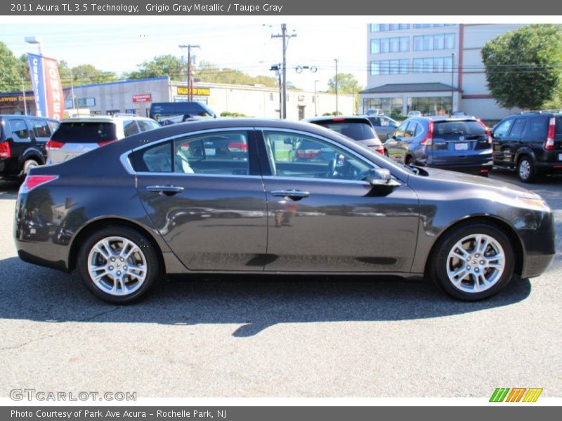 Grigio Gray Metallic / Taupe Gray 2011 Acura TL 3.5 Technology