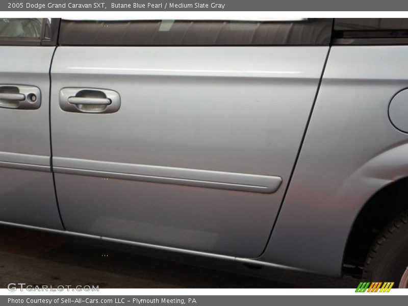 Butane Blue Pearl / Medium Slate Gray 2005 Dodge Grand Caravan SXT