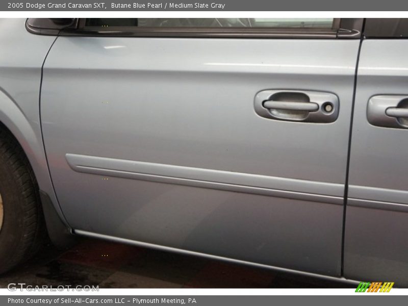 Butane Blue Pearl / Medium Slate Gray 2005 Dodge Grand Caravan SXT