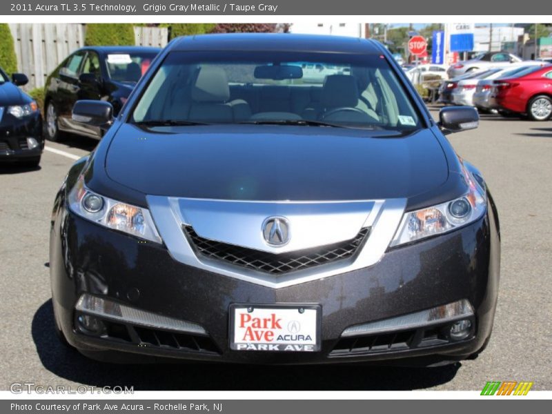 Grigio Gray Metallic / Taupe Gray 2011 Acura TL 3.5 Technology