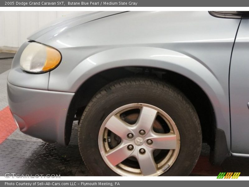 Butane Blue Pearl / Medium Slate Gray 2005 Dodge Grand Caravan SXT