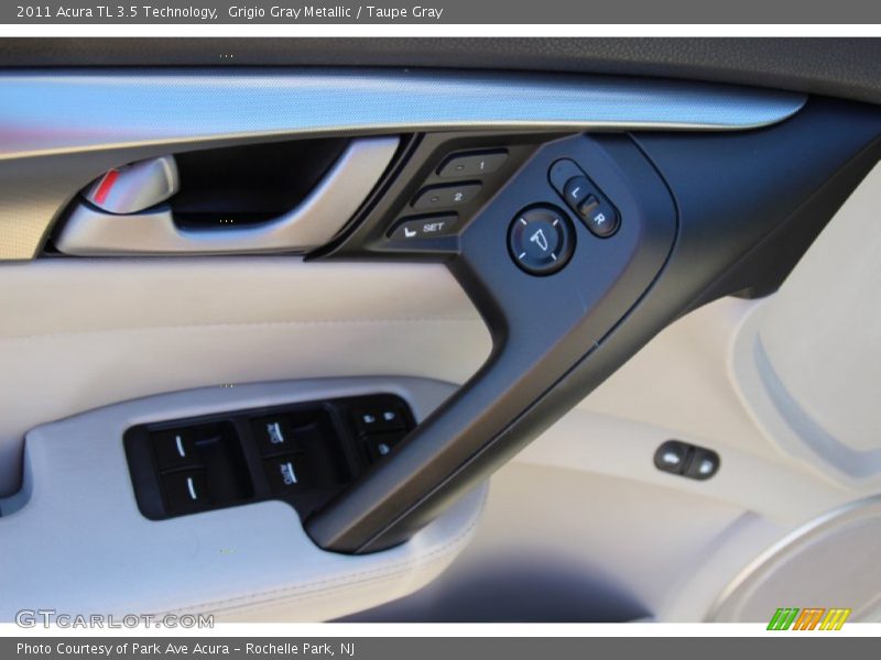 Grigio Gray Metallic / Taupe Gray 2011 Acura TL 3.5 Technology