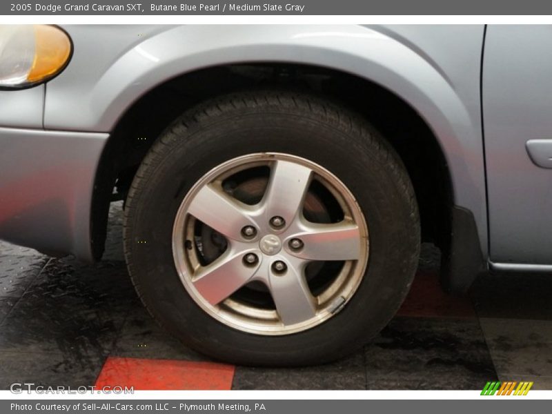 Butane Blue Pearl / Medium Slate Gray 2005 Dodge Grand Caravan SXT
