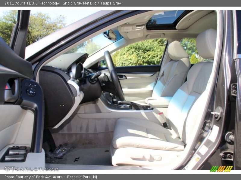 Grigio Gray Metallic / Taupe Gray 2011 Acura TL 3.5 Technology